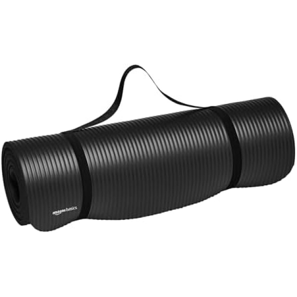 Extra Thick Exercise Mat with Carrying Strap