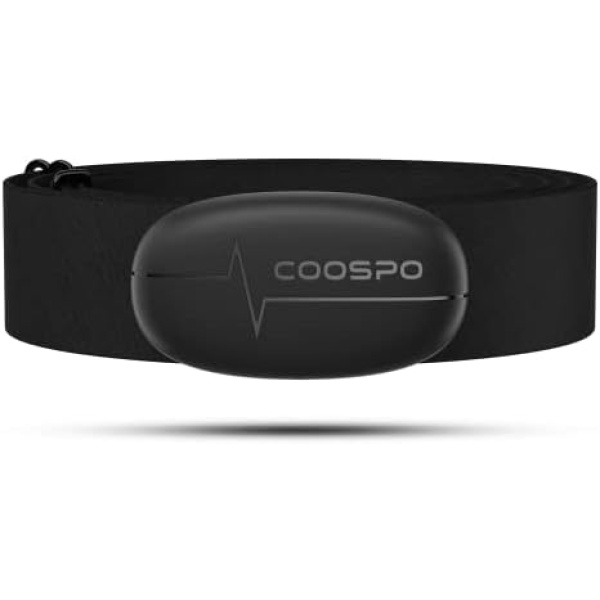 COOSPO Heart Rate Monitor Chest Strap, H6 HRM Bluetooth4.0 ANT+ HR Sensor