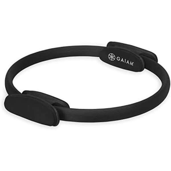 Gaiam Pilates Ring 15" Fitness Circle - Lightweight & Durable Foam Padded