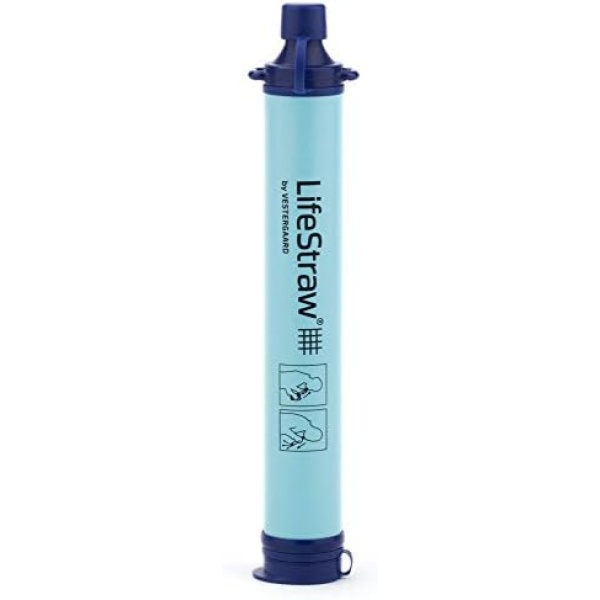 LifeStraw Personal Water Filter for Hiking, Camping, Travel, and Emergency Preparedness