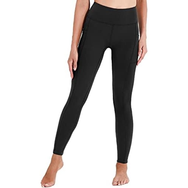 Polygon Yoga Pants for Women, High Waisted Leggings with Pockets, Tummy Control - Image 2