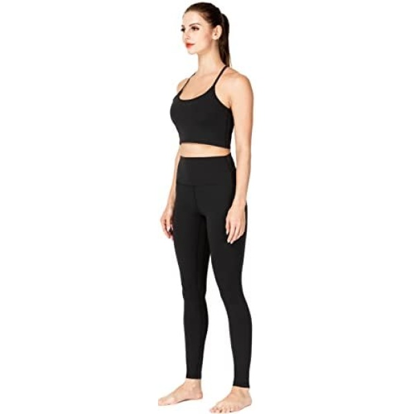 Sunzel Workout Leggings for Women, Squat Proof High Waisted Yoga Pants 4 Way - Image 6