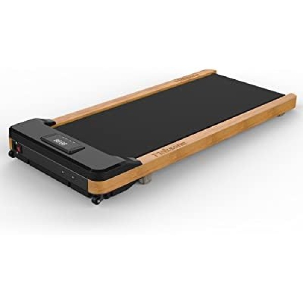 Maksone Under Desk Treadmill, Expert of Wooden Walking Pad, Walking Jogging