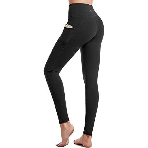 CAMBIVO High Waisted Leggings for Women, Yoga Pants with Pockets