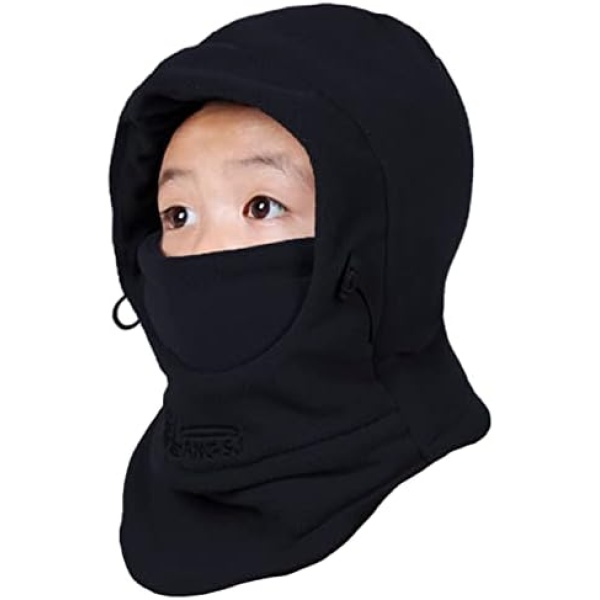 Azarxis Kids Fleece Balaclava Ski Face Mask Windproof Thicken Winter Hat Neck