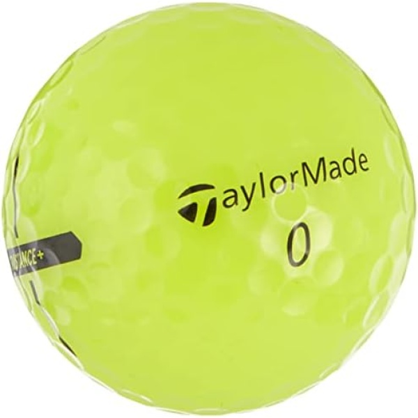 2021 TaylorMade Yellow Distance+ Golf Balls - Image 4