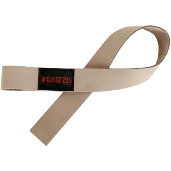 Grizzly Fitness 1.5" Premium Genuine Leather Lifting Wrist Straps for Men and - Image 6