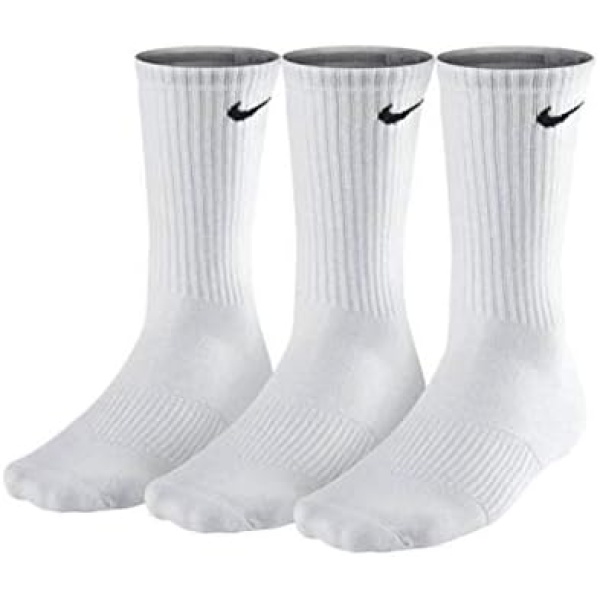 NIKE Unisex U Nk Everyday Cush Crew 3pr Socks