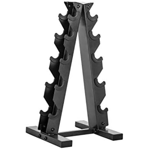 CAP Barbell Black A Frame Dumbbell Rack - Image 2