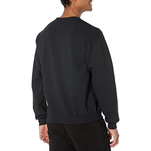 Jerzees Men's Navy Adult Crew Sweatshirt - Image 3