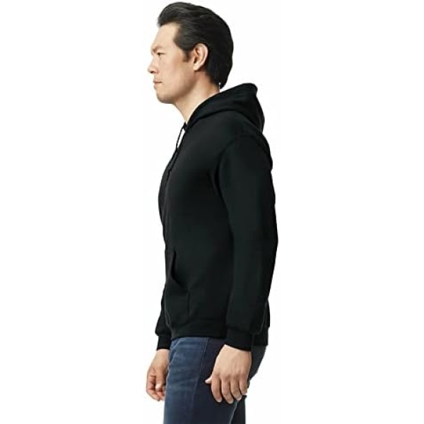 Gildan mens Men's Fleece Hooded Sweatshirt - Image 2