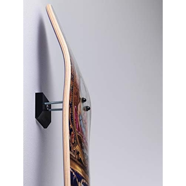 Skateptych Hanger Skateboard Wall Mount Deck Display Floating Skate Deck Holder Rack - Image 4