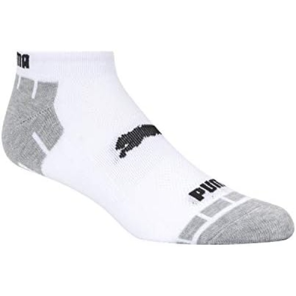 PUMA mens 6 Pack Low Cut Socks - Image 2