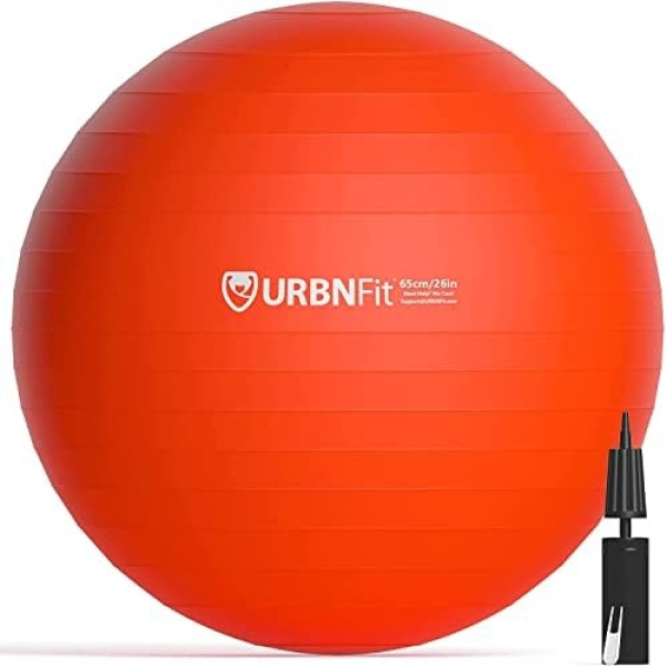 URBNFIT Exercise Ball - Yoga Ball in Multiple Sizes for Workout, Pregnancy