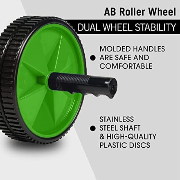 Everlast FIT AB Roller Wheel Shredder - Dual Wheel Stability, Training Guide - Image 2