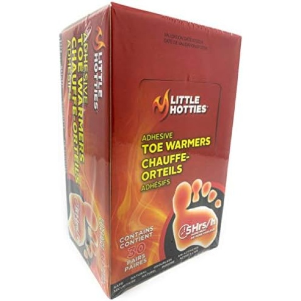 Little Hotties Adhesive Toe Warmers, 30 Pairs