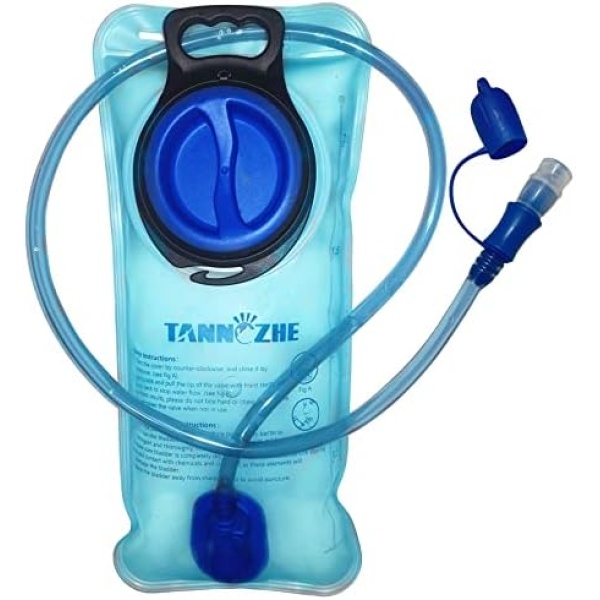 TANNOZHE Hydration Bladder 2Litre Water Bladder Leak Proof Water Reservoir,BPA Free