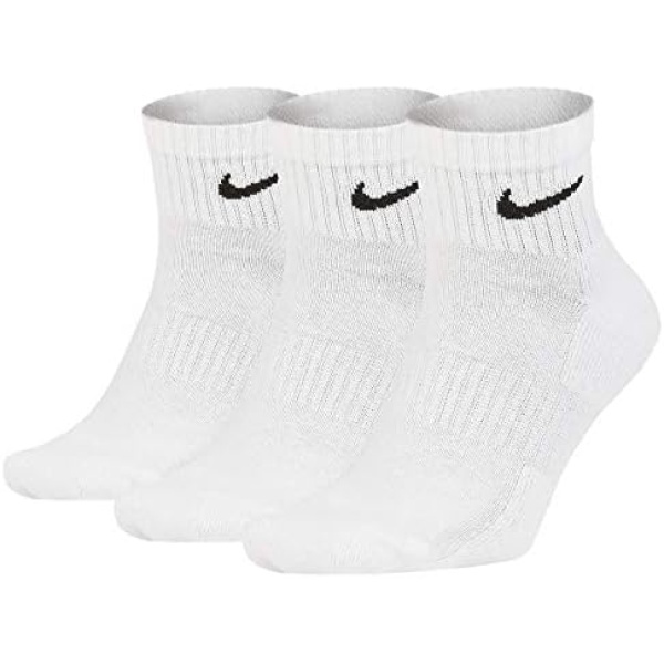 Nike Everyday Cushion Ankle Training Socks (3 Pair), Men's & Women's Ankle Socks