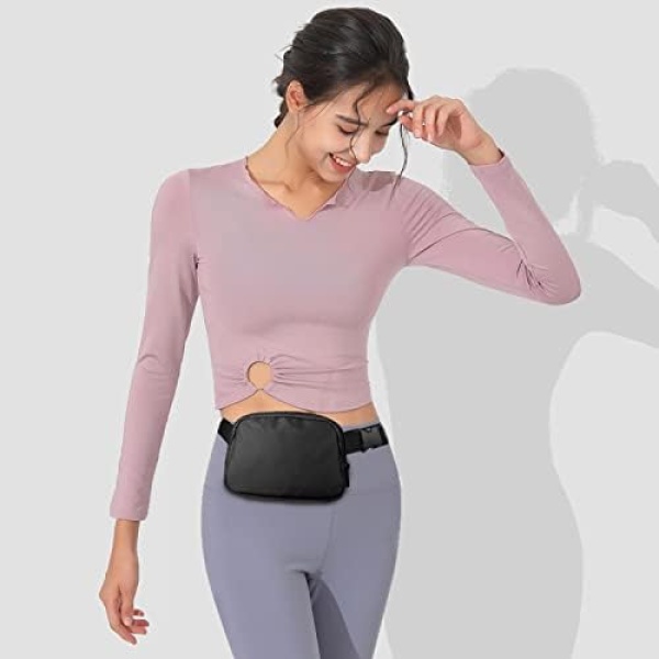 Belt Bag for Women Fanny Pack Dupes, Bomvabe Fashion Crossbody Lulu Waist Pack - Image 2