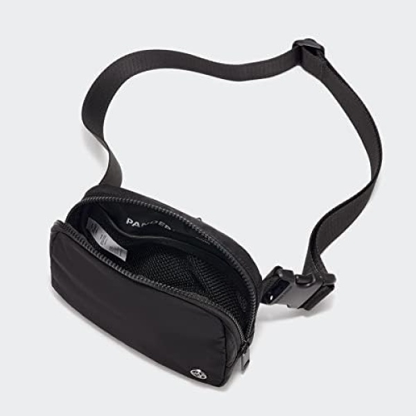 Pander Double Zipper Fanny Pack Nylon Everywhere Belt Bag, Fashion Waist Packs - Image 4