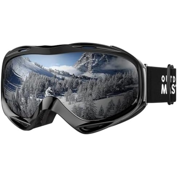 OutdoorMaster OTG Ski Goggles - Over Glasses Ski/Snowboard Goggles