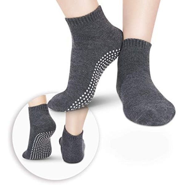 Anti Slip Non Skid Socks Unisex Grip Socks for Yoga Pilates Hospital Men Women - Image 7