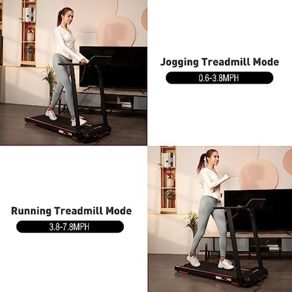 CITYSPORTS Folding Electric Treadmill, Fitness Foldable Treadmill - Image 2