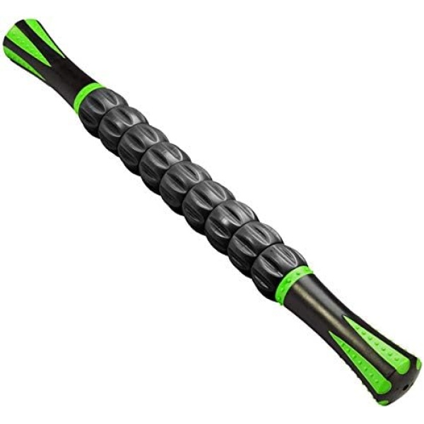 Kunova (TM) Muscle Roller Stick - Massage Tool for Releasing Myofascial Trigger