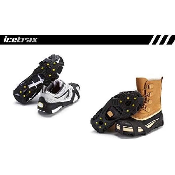 ICETRAX V3 Tungsten Winter Ice Grips for Shoes and Boots - Ice Cleats for Snow - Image 6