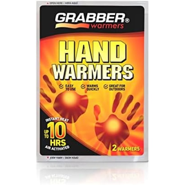 Grabber Hand Warmers - Long Lasting Safe Natural Odorless Air Activated Warmers - Image 2