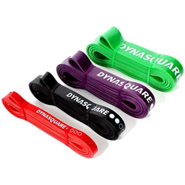 DYNASQUARE Resistance Bands, Pull Up Bands, Heavy Duty Exercise Bands - Image 4