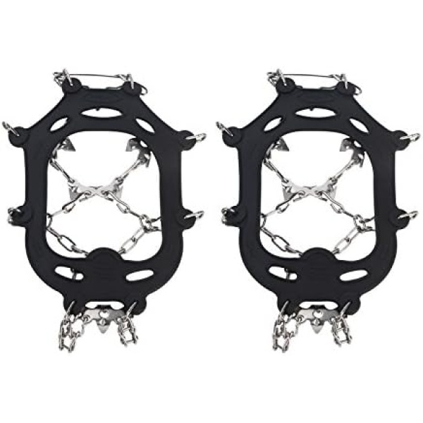 Upgraded Version of Walk Traction Ice Cleat Spikes Crampons,True Stainless Steel Spikes - Image 2