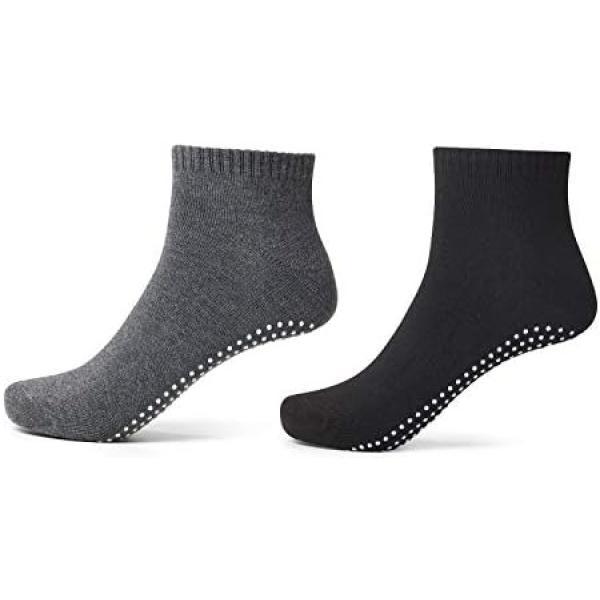 Anti Slip Non Skid Socks Unisex Grip Socks for Yoga Pilates Hospital Men Women - Image 2