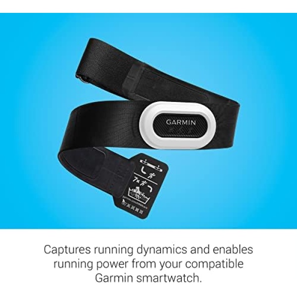 Garmin HRM-Pro Plus, Premium Chest Strap Heart Rate Monitor, Captures Running - Image 4