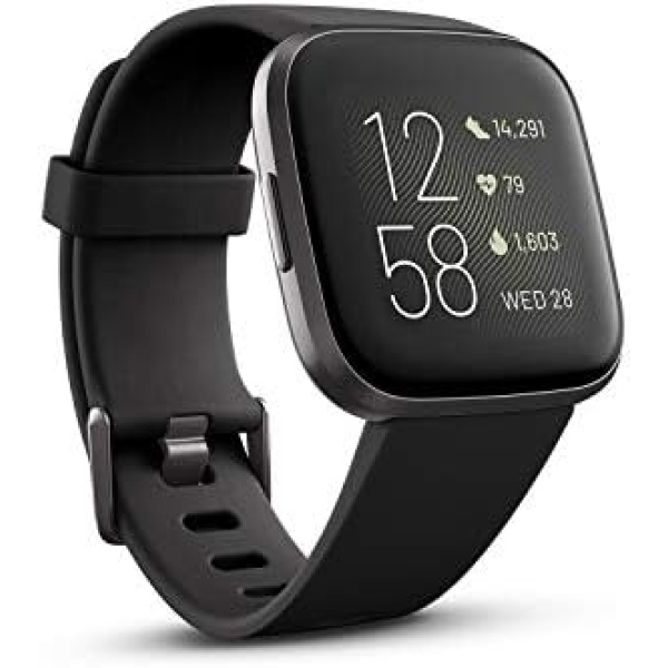 Fitbit Versa 2 Health and Fitness Smartwatch with Heart Rate, Music, Alexa