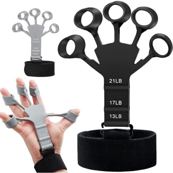 Zivkit Finger Strengthener - 2023 NEW Finger Trainer 6PCS, hand strengtheners - Image 2