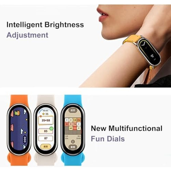 Xiaomi Mi Smart Band 8 (Global Version) Health & Fitness Tracker with 60Hz - Image 7