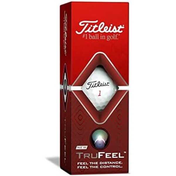 Titleist TruFeel Golf Balls, White (One Dozen) - Image 2