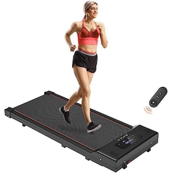 TODO Under Desk Treadmill Portable Walking Pad Treadmill, Quiet Flat Slim