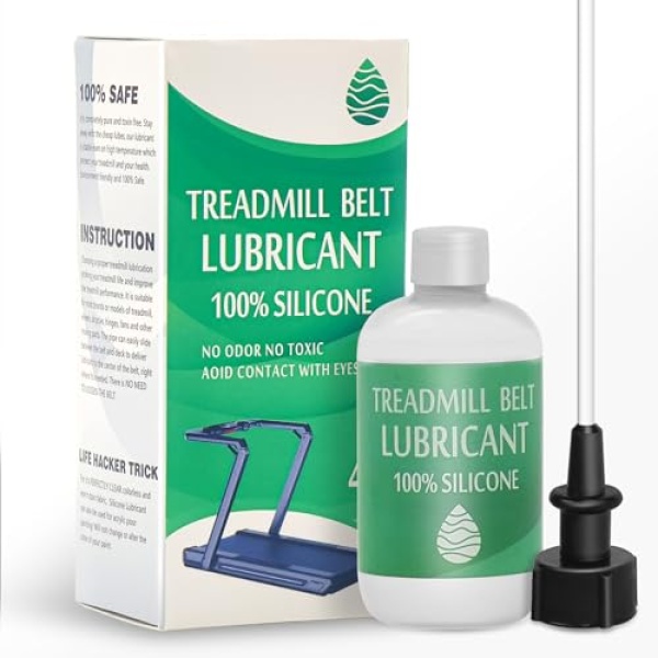 Premium 100% Silicone Lube 4 Ounces for Treadmill Belt Lubrication