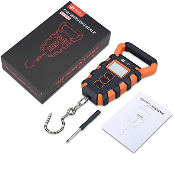 Newest Digital Fishing Scale with Ruler, 15g/50kg Electronic Digital Luggage Scale - Image 8