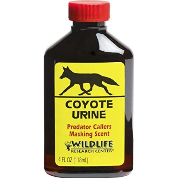 Wildlife Research 523 Coyote Urine, 4-Ounce, Black