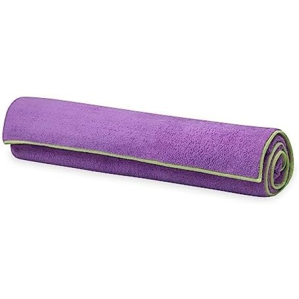 Gaiam Yoga Towel - Mat Sized Active Dry Non Slip Moisture Wicking Sweat - Image 9