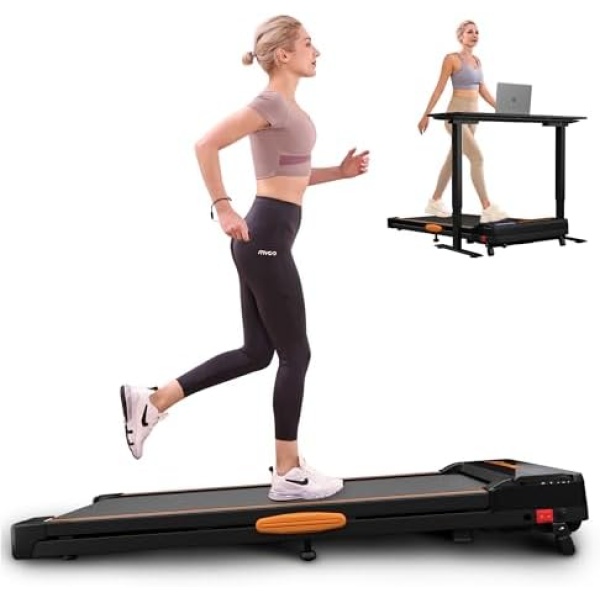 ACTFLAME Walking Pad Treadmill with Incline, Under Desk Treadmills, Portable