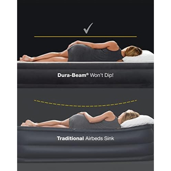 INTEX 64103E Dura-Beam Standard Single-High Air Mattress: Fiber-Tech - Image 6