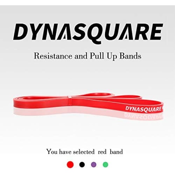 DYNASQUARE Resistance Bands, Pull Up Bands, Heavy Duty Exercise Bands - Image 2