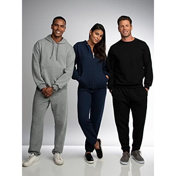 Fruit of the Loom Mens Eversoft Fleece Sweatpants & Joggers with Pockets - Image 3