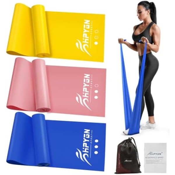 HPYGN Resistance Bands Set, Exercise Bands for Physical Therapy, Strength