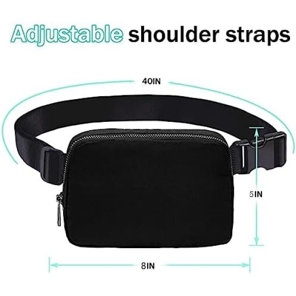 Belt Bag for Women Fanny Pack Dupes, Bomvabe Fashion Crossbody Lulu Waist Pack - Image 7