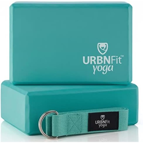 URBNFit Yoga Block - Moisture Resistant Brick to Improve Balance & Flexibility